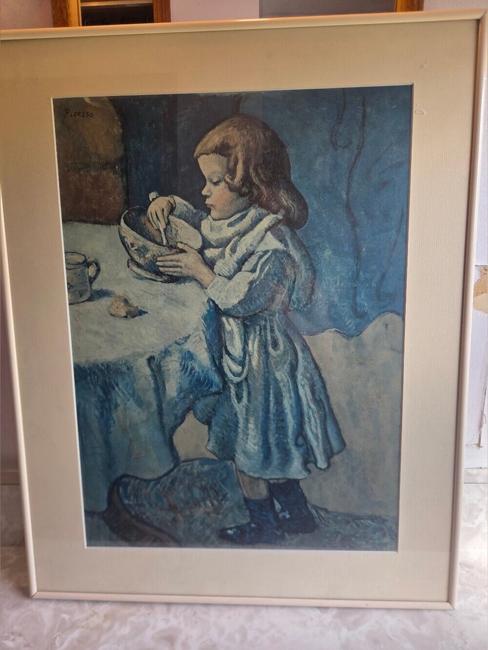 Print After Pablo Picasso's  'Le gourmet', 1901